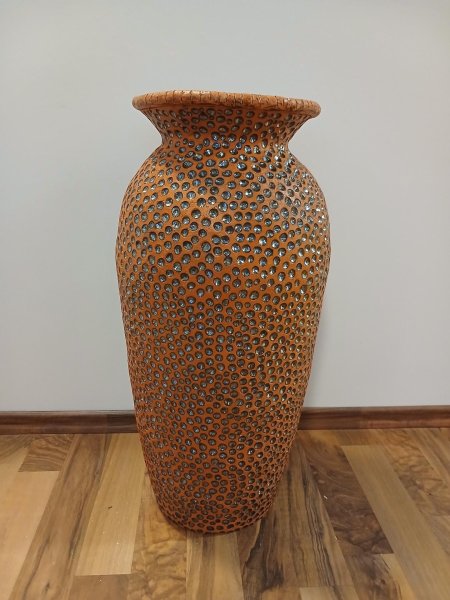 Skulptur «Große Vase aus Terracotta»