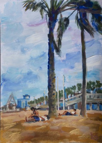 Lato na plaży