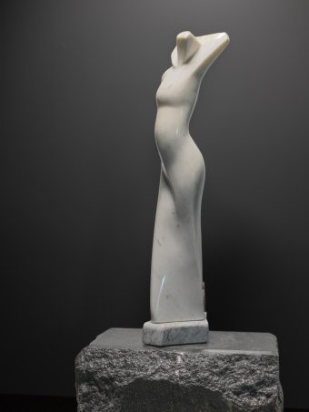 Sculpture "Éveil", sculpteur Sergey Davydovskiy Pierre à la Jose Art Gallery