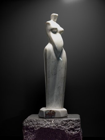 Sculpture "La grâce de la pierre", sculpteur Sergey Davydovskiy Pierre à la Jose Art Gallery