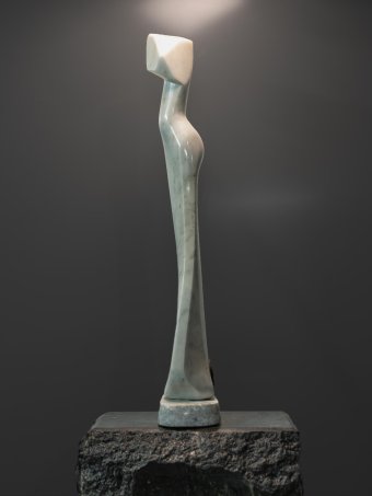 Sculpture "Silhouette", sculpteur Sergey Davydovskiy Pierre à la Jose Art Gallery