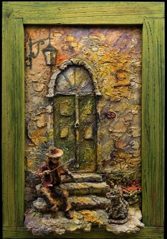 The Violinist by the Green Doo