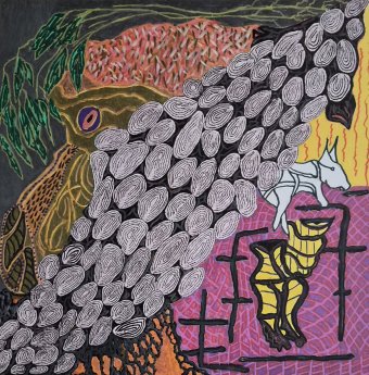 Painting "The Turin Horse" by painter Anton Shneyderman acrylic canvas at Jose Art Gallery