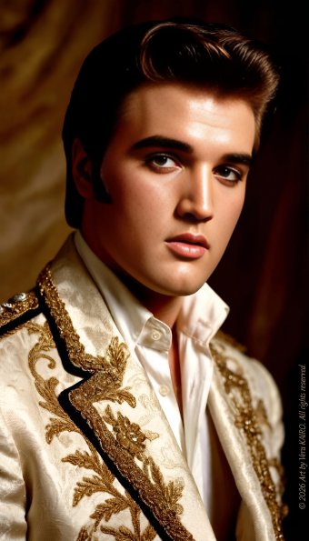 Digitale Kunst "✨️Elvis Presley✨️", digitale/-r künstler/-in Vera KAIRO in der Jose Art Gallery