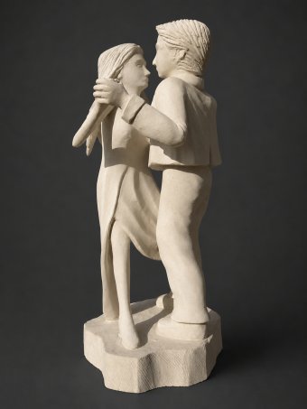 Скульптура "Скульптура Пристрасть танцю танго", скульптор Sculi Камінь в Jose Art Gallery