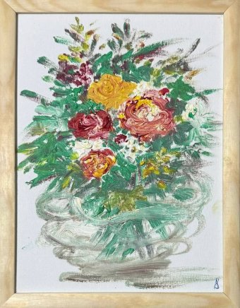 Flowers in a vase