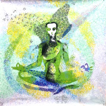 Живопис "ДЗЕН", живописець Kilat змішана техніка пластик в Jose Art Gallery