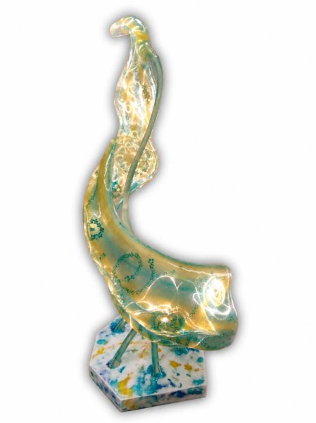 Additional view 6: Avant-garde Allegorical Sculpture Emmy ( light sculpture ) by sculptor Sculi Mixed method 