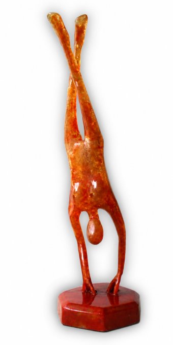 Sculpture "Ambre (sculpture with light)" by sculptor Sculi Mixed method at Jose Art Gallery
