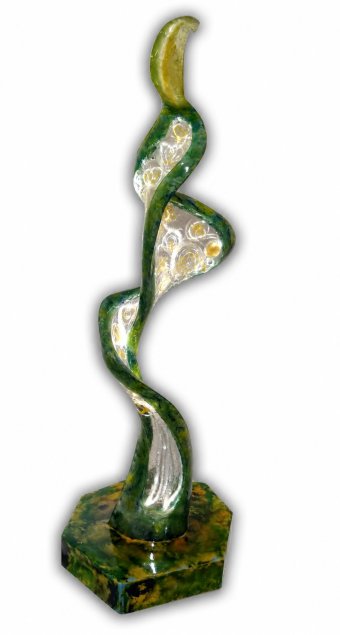 Sculpture "Me (sculpture with light )" by sculptor Sculi Mixed method at Jose Art Gallery