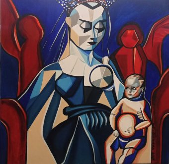 Madonna after Fouquet