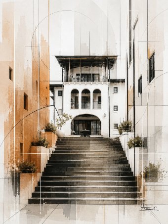 Ascent between Light and Modern Geometry
