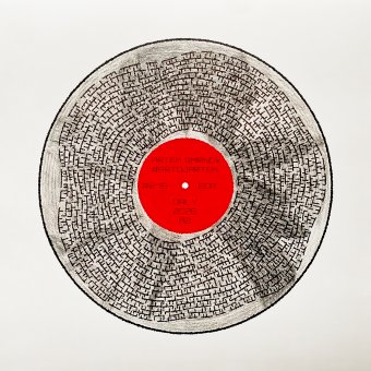 Drawing "Musical graphics of everyday life" by illustrator #artdjartem mixed method paper at Jose Art Gallery