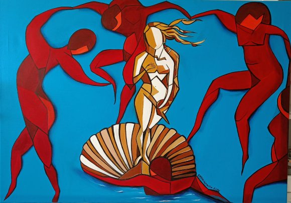 Dance of Venus after Matisse