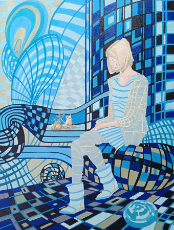 Pintura "Deliciosidade", pintor Oksana Gladovska acrilo tela de pintura na Jose Art Gallery