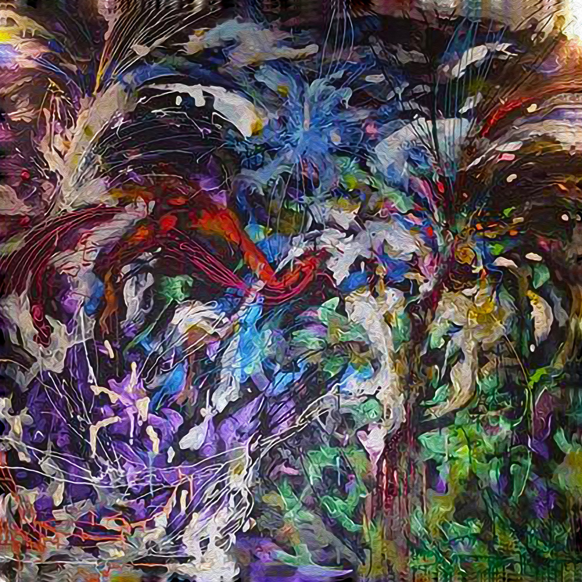 Картина «Дикі кольори», Дік Хосе Сантос - Jose Art Gallery