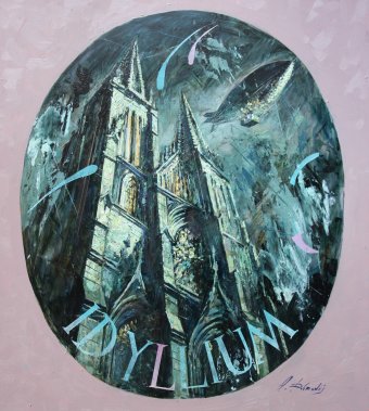 Pintura "IDYLLIUM 8BN.", pintor Dobrodiy Alexandr óleo plástico na Jose Art Gallery