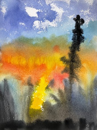 Blurred impression