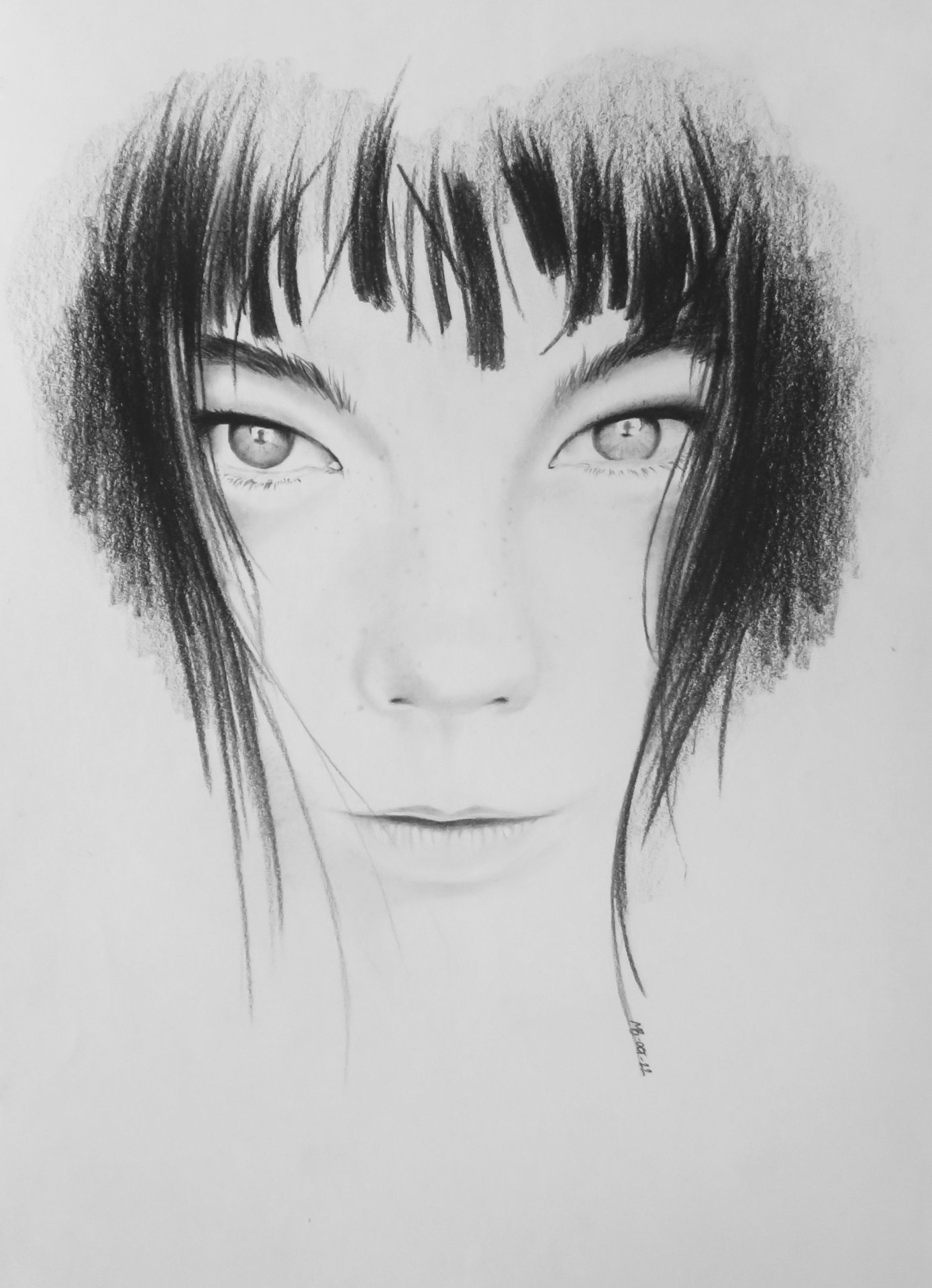 Björk Drawing - Mary.B - Jose Art Gallery