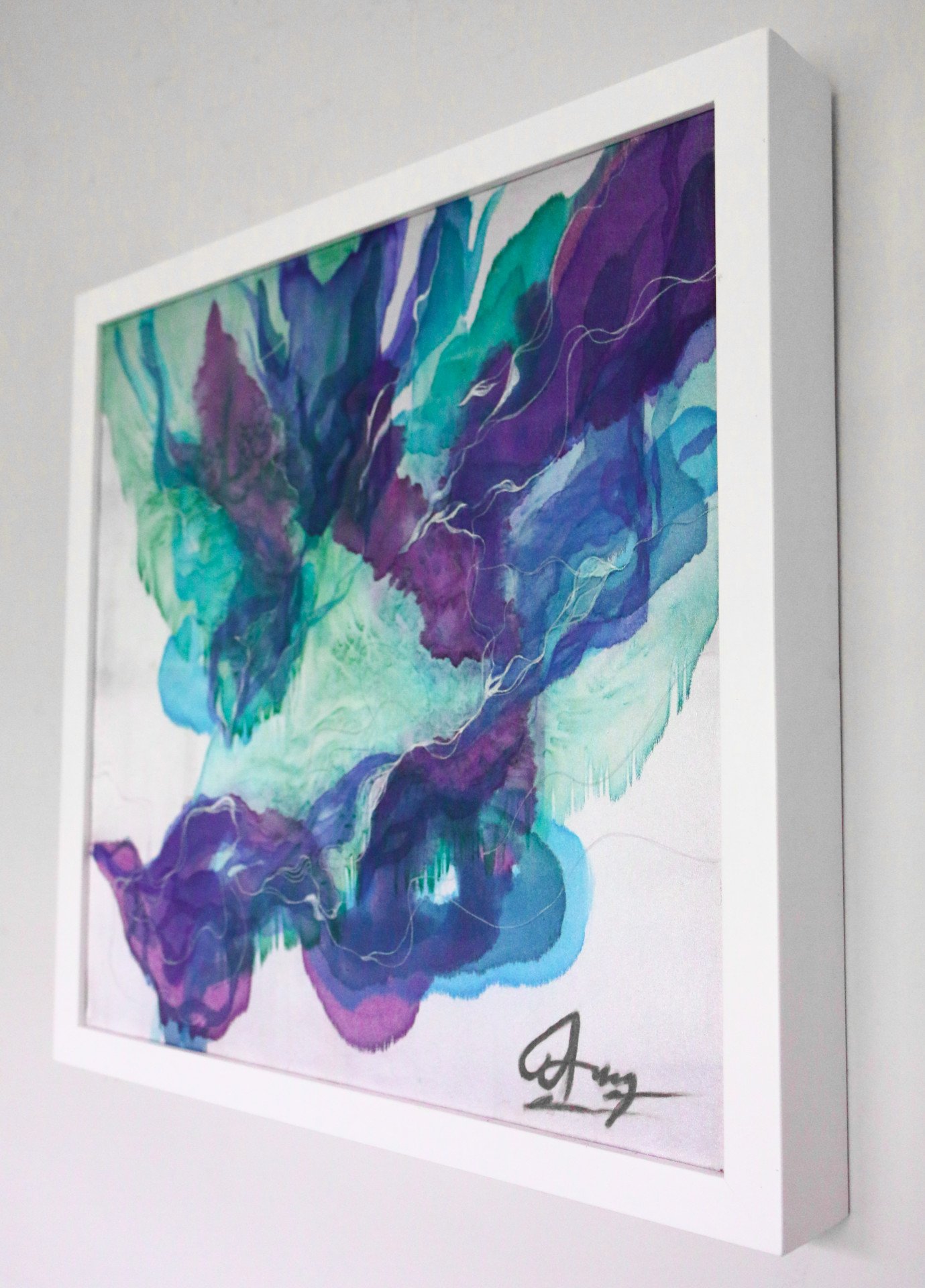 Ola de emociones - painting