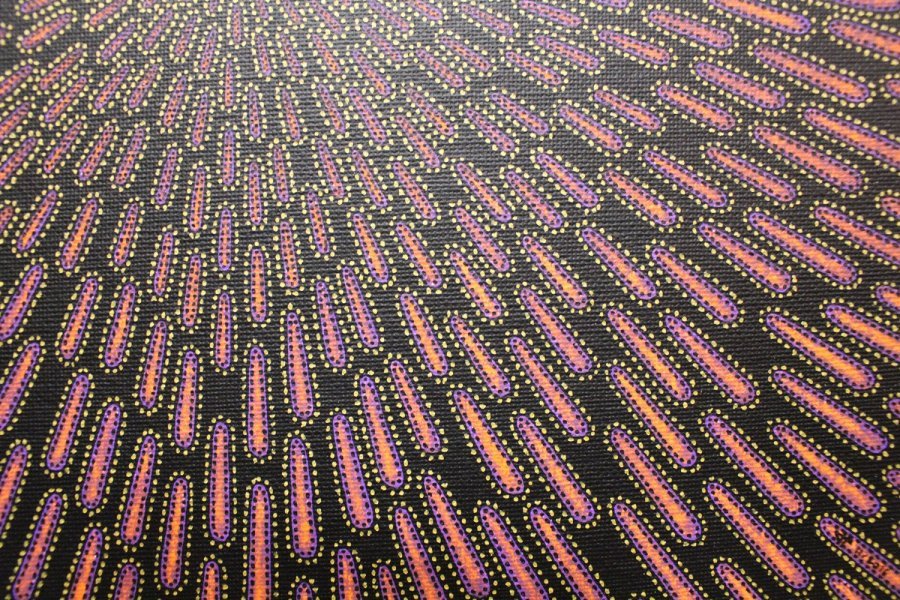 Additional view 4: Contemporary Art Genre Painting Purplish particle by painter Jonathan Pradillon acrylic canvas 