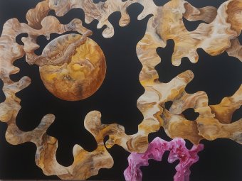 Pintura "Frontera • Soledad", pintor ValerI KlepA acrílico lienzo en Jose Art Gallery