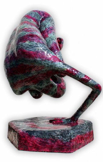 Sculpture "Concentration sculpture light" by sculptor Sculi Mixed method at Jose Art Gallery