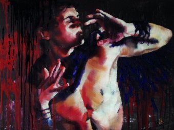 Malarstwo "Paryż", malarz Kateryna Bortsova olej płótno w Jose Art Gallery