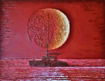 Painting "Echo" by painter Dmitriy Svechnikov oil canvas at Jose Art Gallery
