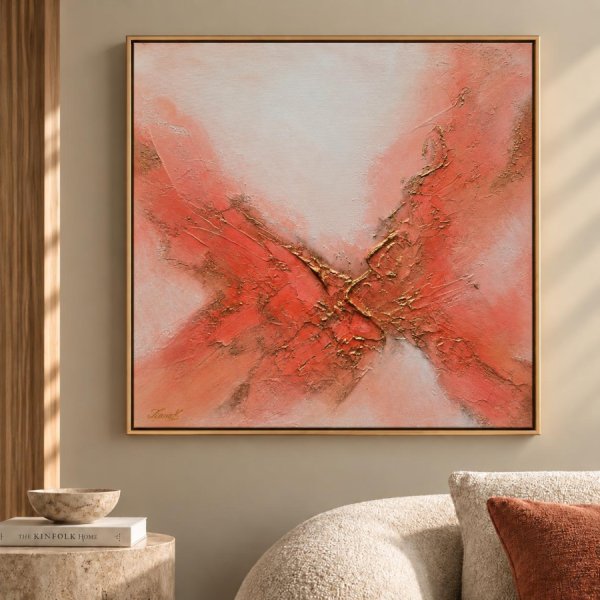 Additional view 7: Abstract Landscape Painting FLORENCE by painter TIANA KARAPETIAN acrylic canvas 