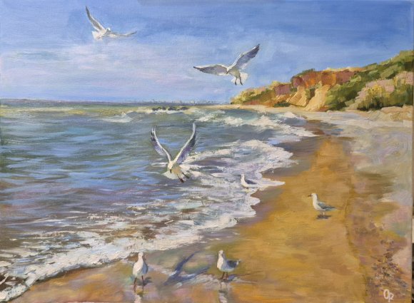 Summer, sea and seagulls