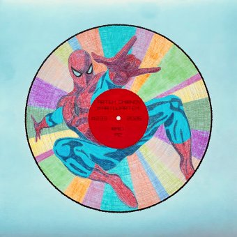 Drawing "Spider-Man. Graphics on paper" by illustrator #artdjartem pencil paper at Jose Art Gallery