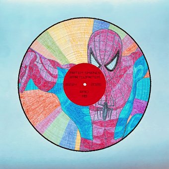 Drawing "Spider-Man Fan Art" by illustrator #artdjartem pencil paper at Jose Art Gallery