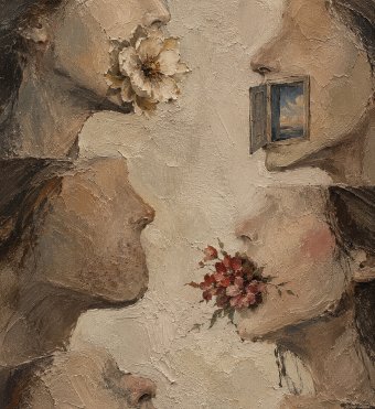 Graphique "Flux fluide / Aybüke Topal", illustrateur Aybüke Topal huile toile à la Jose Art Gallery