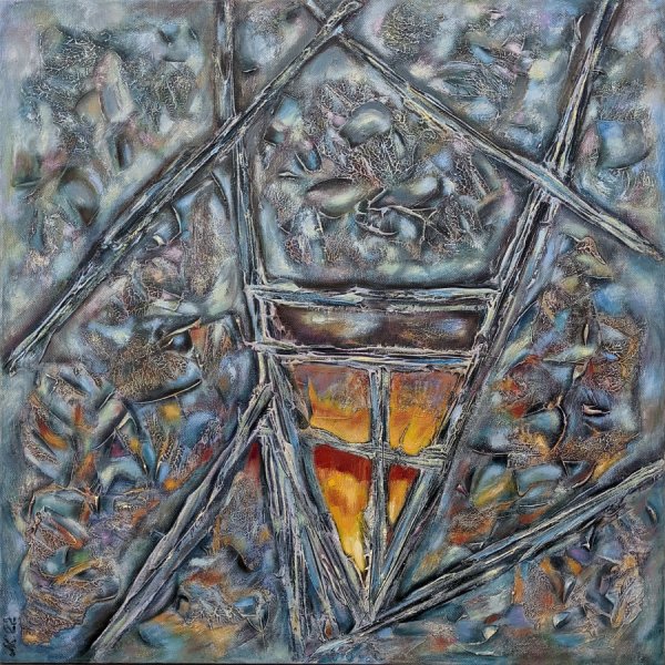 Reflection 4 Painting by Lena Kolambet - Jose Art Gallery