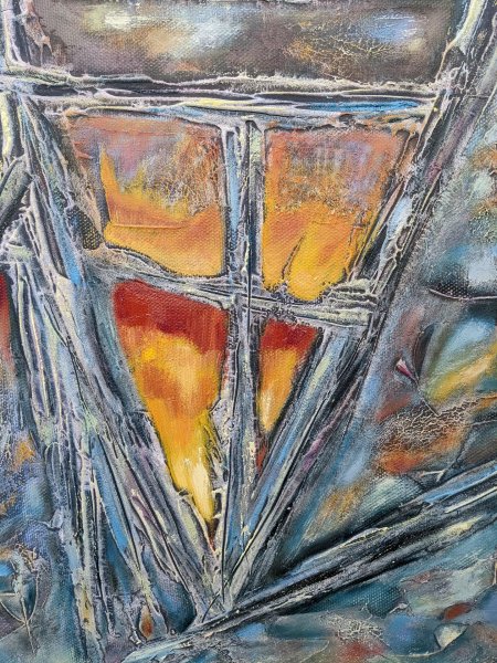 Reflection 4 Painting by Lena Kolambet - Jose Art Gallery