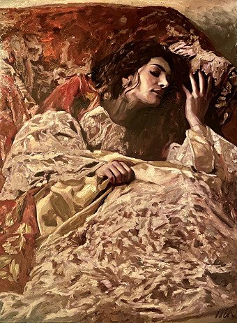 Painting "Someone Else, Somewhere Else" | Artist William Oxer F.R.S.A. | Jose Art Gallery