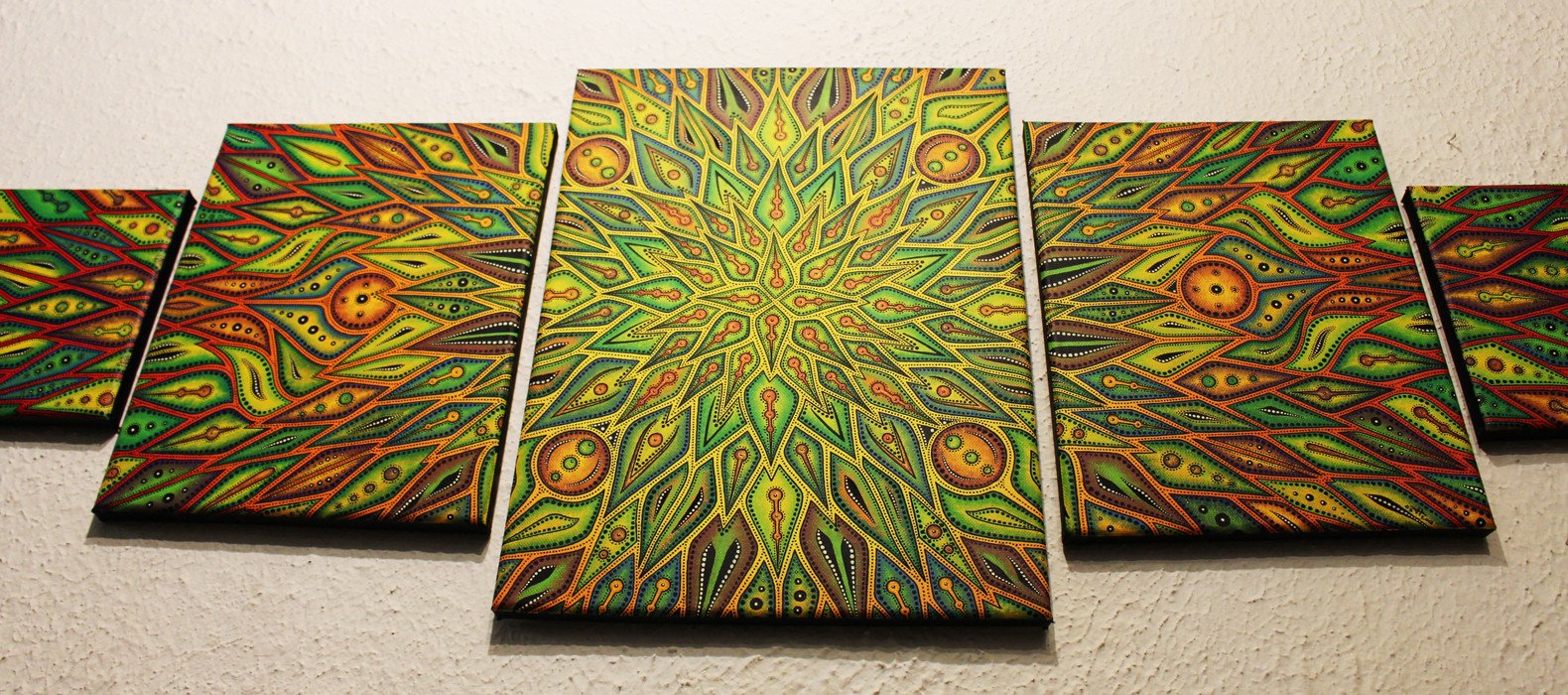 Colored diffusion - painting