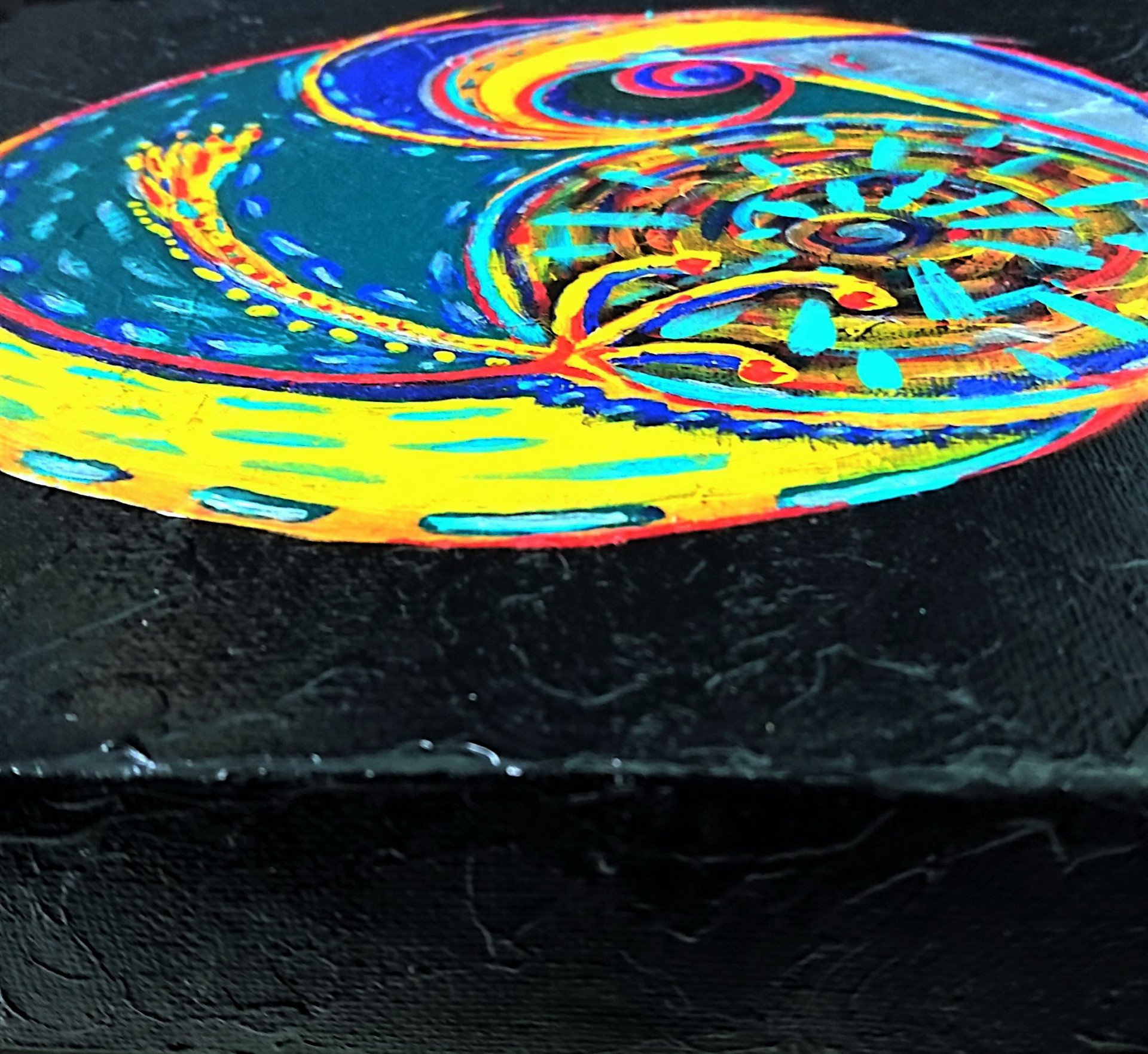 Bird - The Planet I - painting