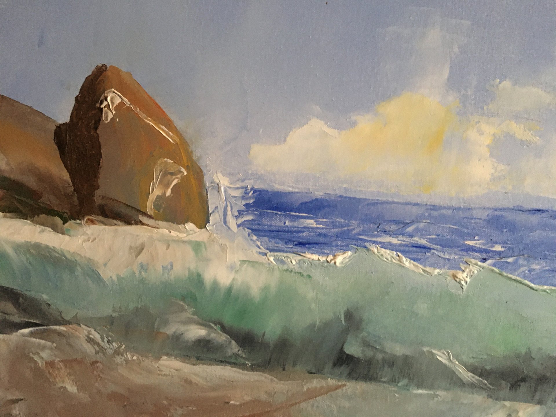 Sea breeze Painting by Ira Sytailo - Jose Art Gallery