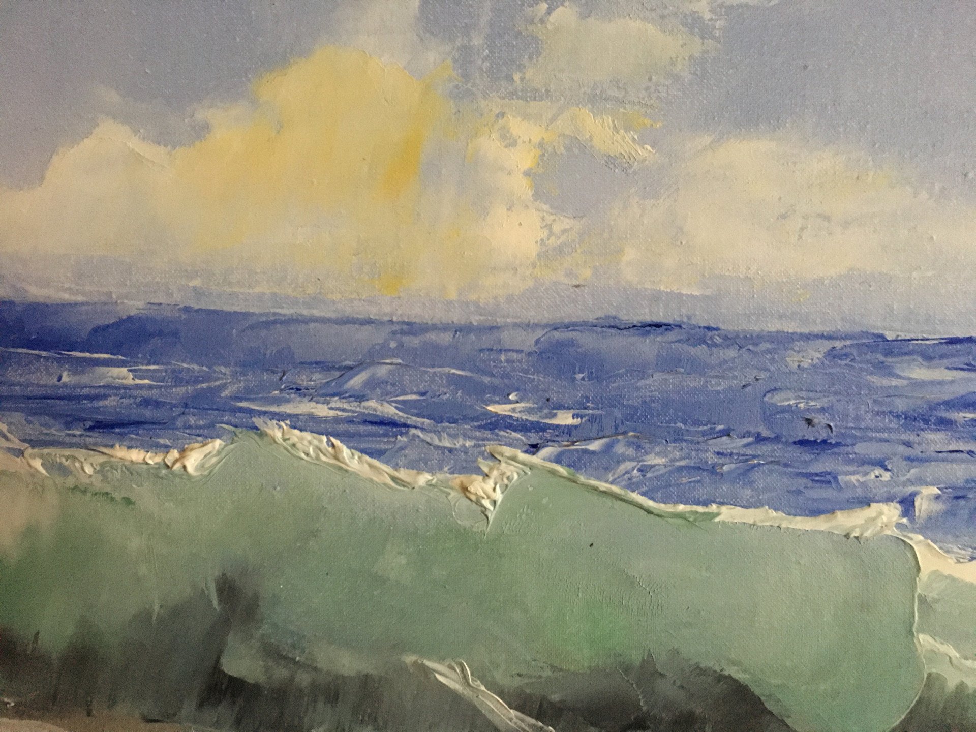 Sea breeze Painting by Ira Sytailo - Jose Art Gallery