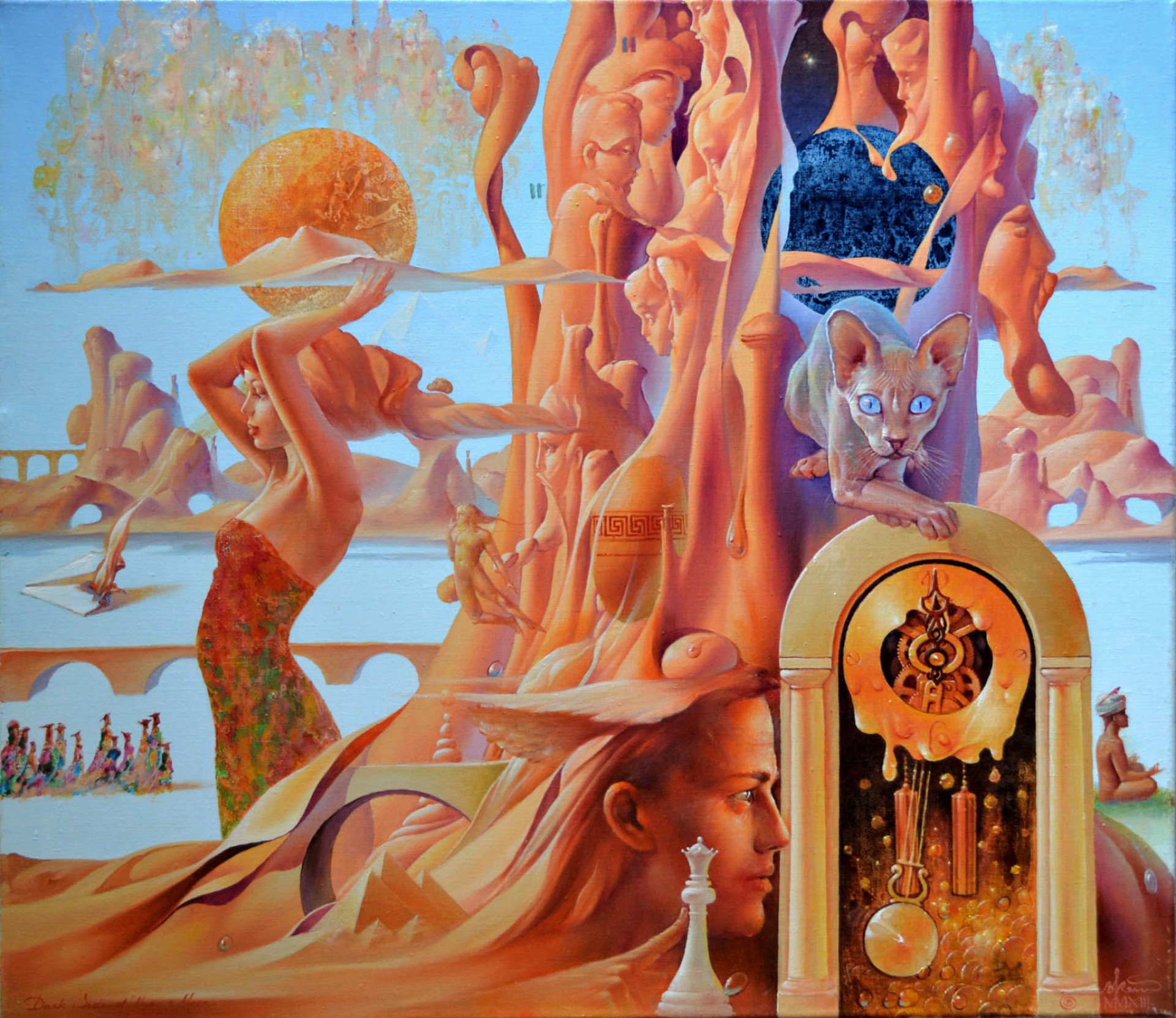 Dark Side of the Noon Painting by Valeriy Kot Jose Art Gallery