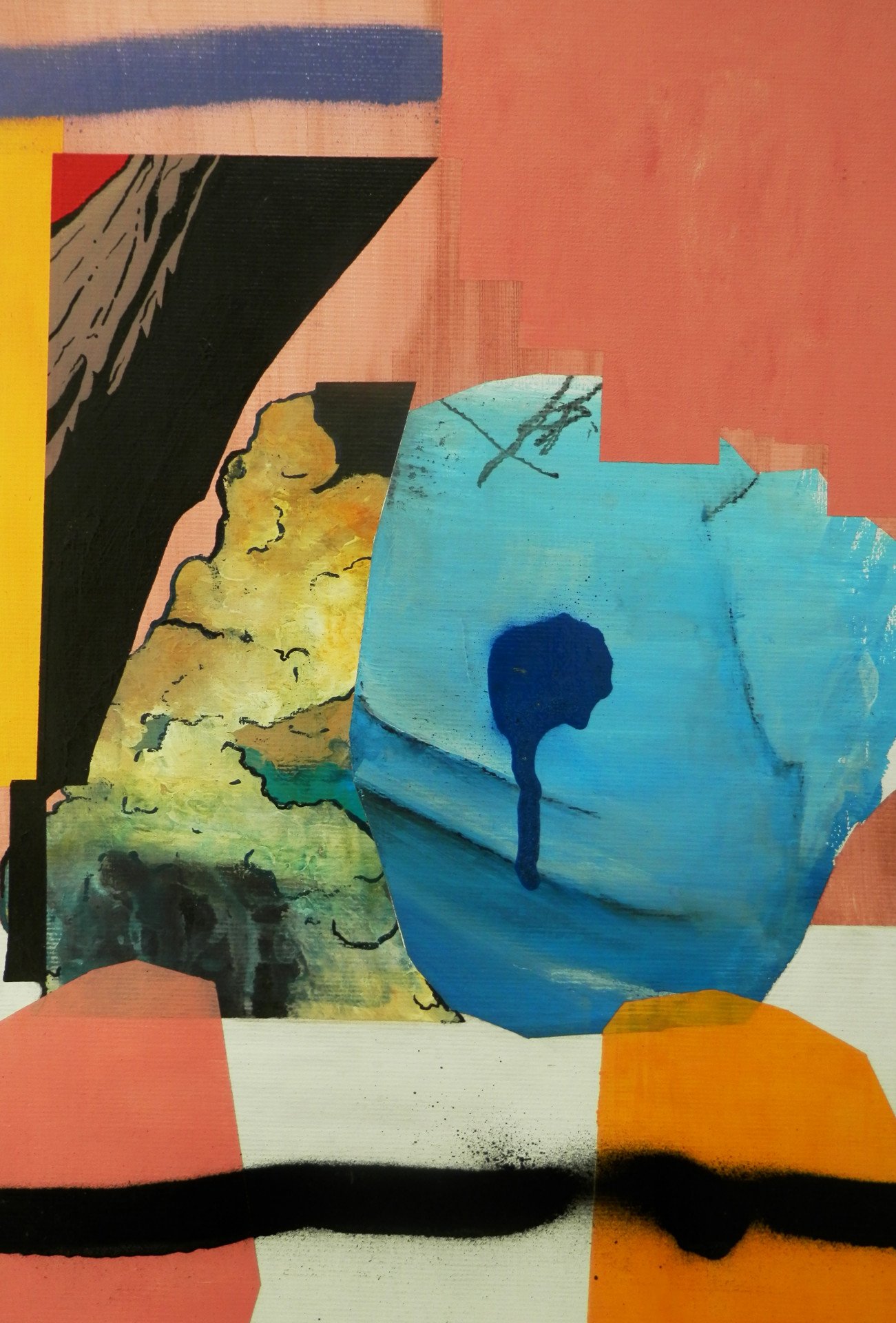 Process Painting by Miloš Hronec Jose Art Gallery