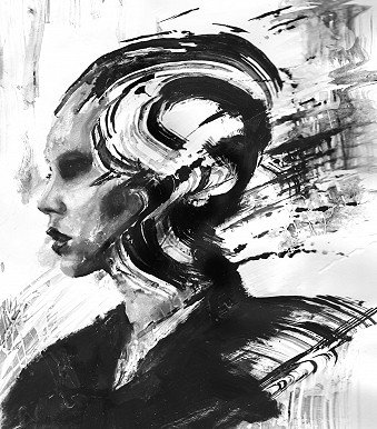 Painting "Siri" | Artist Marcello del Prato | Jose Art Gallery