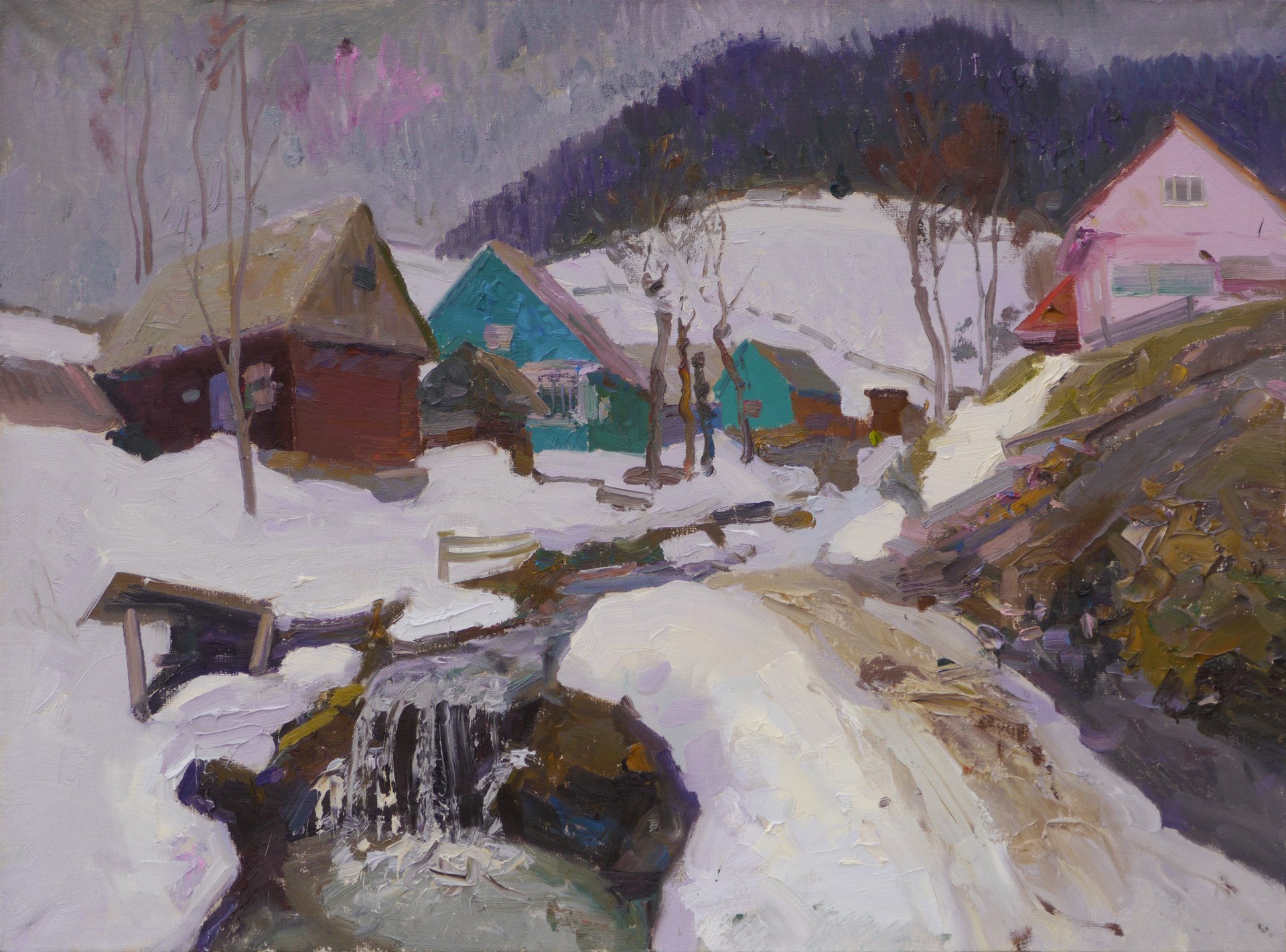 Картина «Маленький водоспад», Віктор Оніщенко - Jose Art Gallery