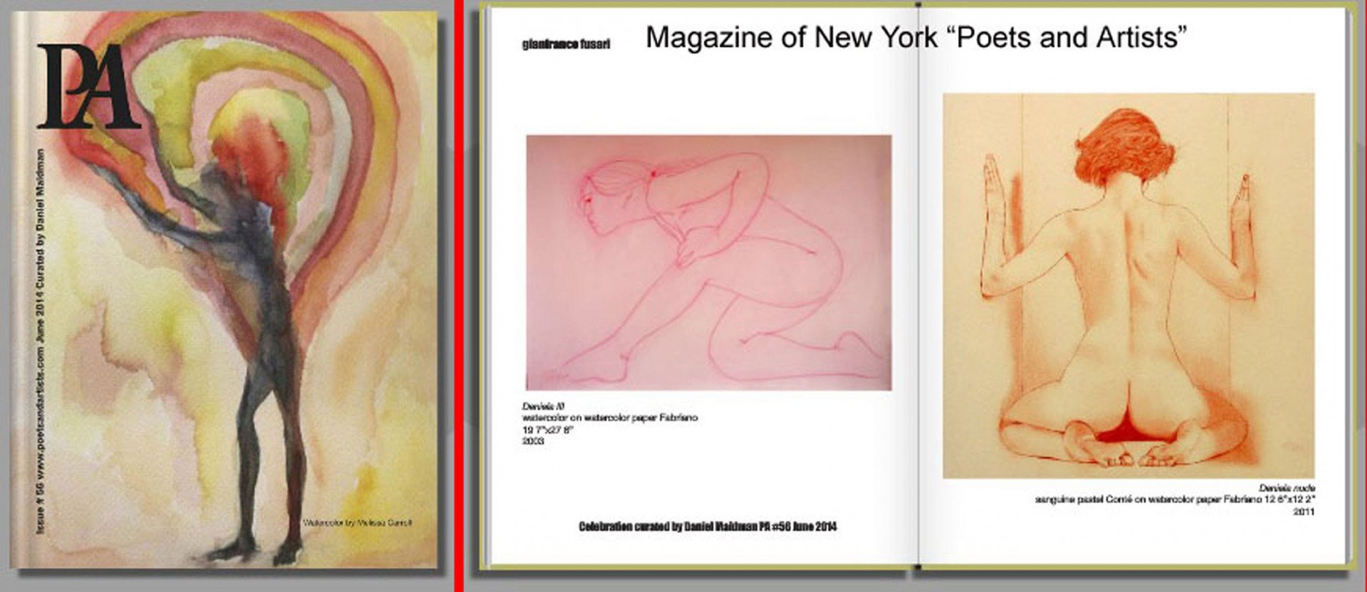 Bodies of art #E1003 - drawing