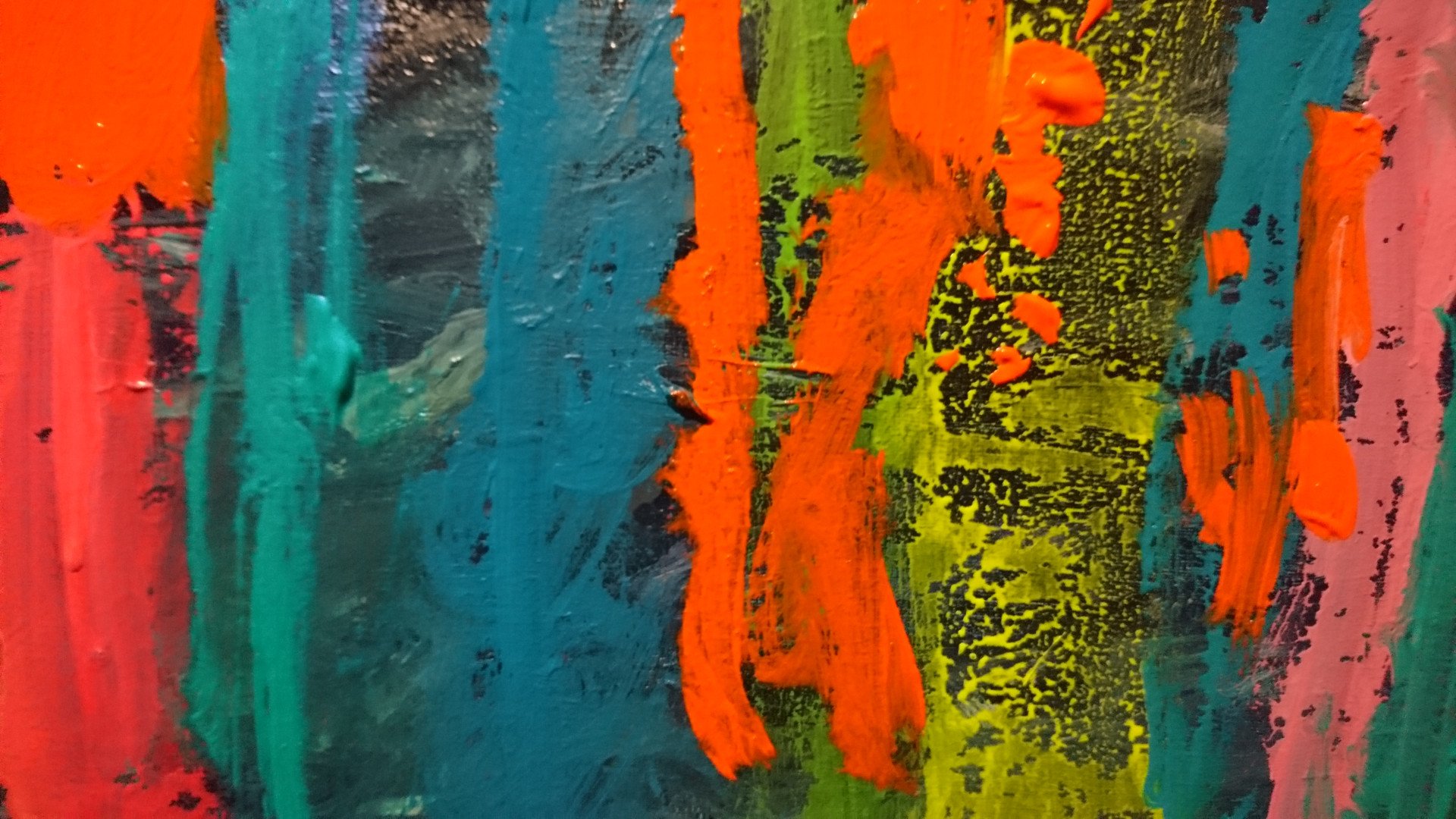 Hermanos - painting