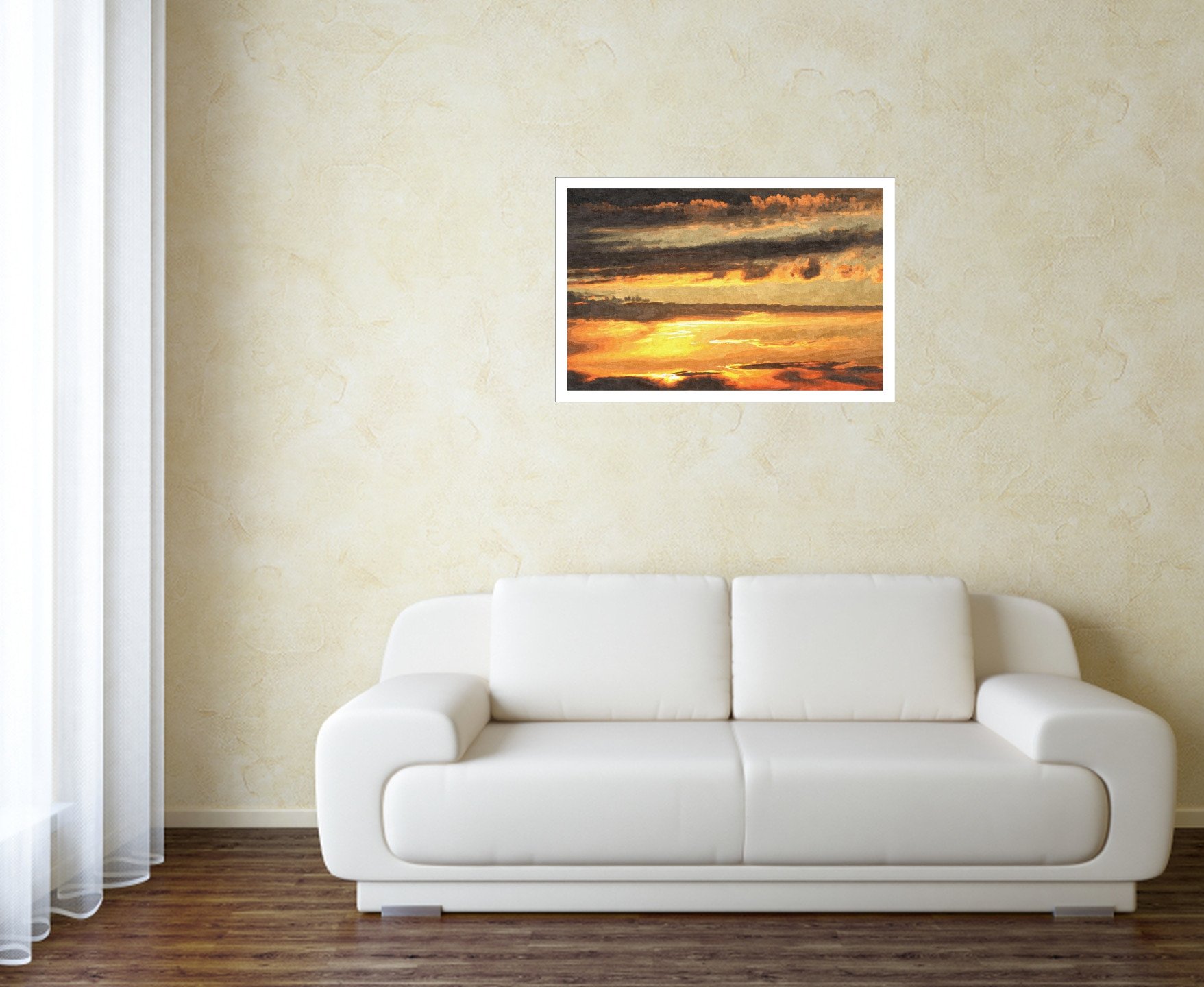 Fire Sunset - photography
