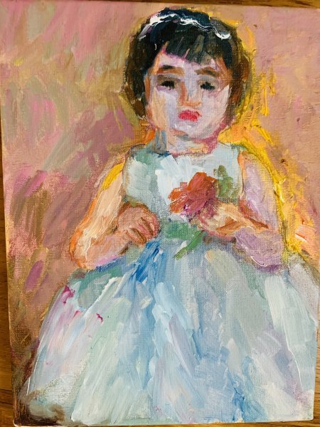 Картина «Дівчинка», Светлана Коломиец - Jose Art Gallery