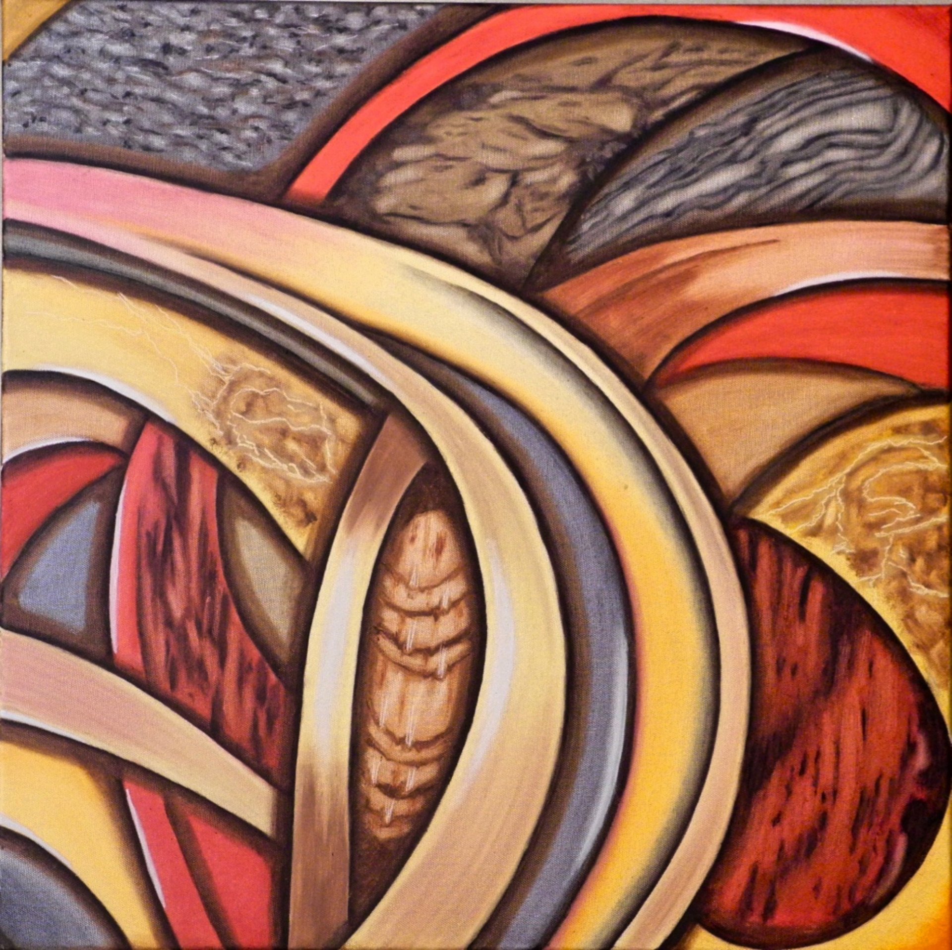 Картина «Spirale di Legno II», German Bradley